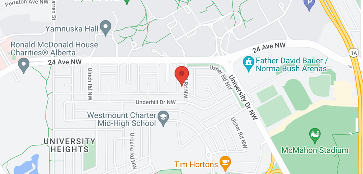 map of 2411 UDELL RD NW